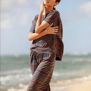 BNWT Fighting Eel / Pant Julie / Bold Stripe (XS)